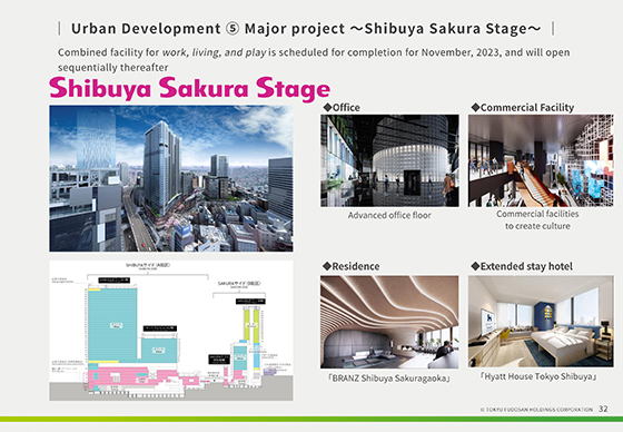 ⑤ Major project 〜Shibuya Sakura Stage〜