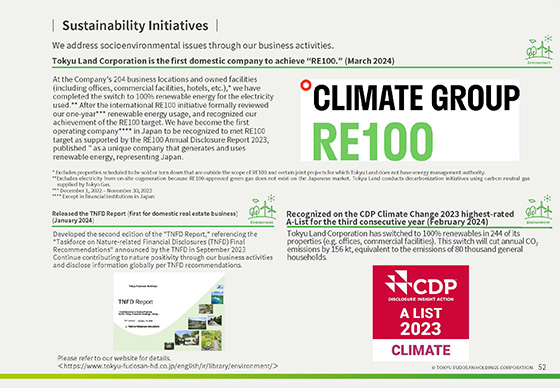 Sustainability and DX Initiatives