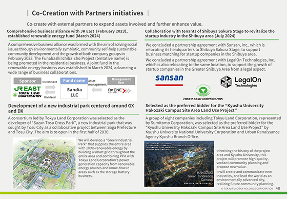 Co-Creation with Partners initiatives