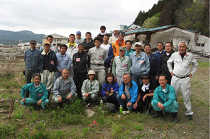 Tokyu Land Corporation Group Third Round of Disaster Volunteering