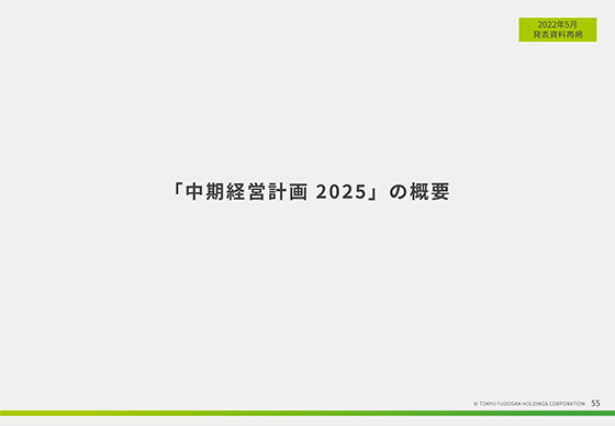 「中期経営計画 2025」の概要