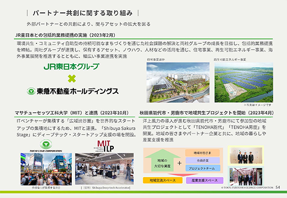 パートナー共創に関する取り組み