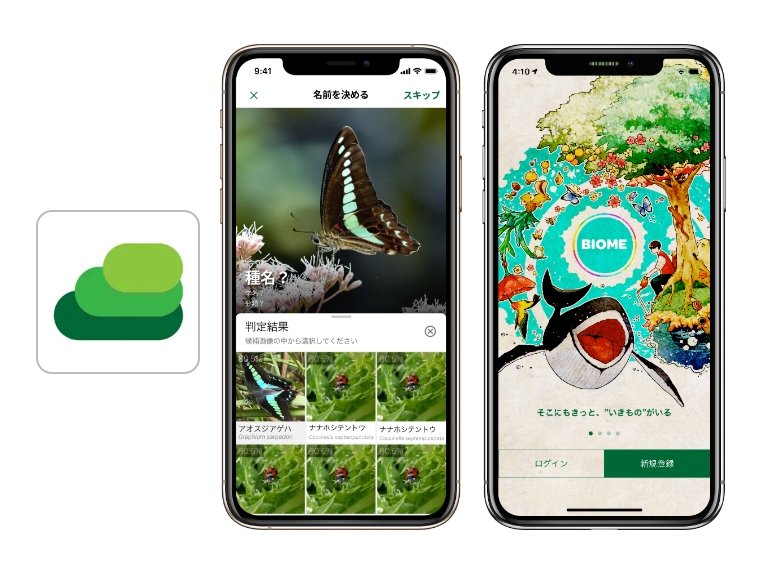 「いきものコレクションアプリBIOME(バイオーム)」は親子でも楽しめる